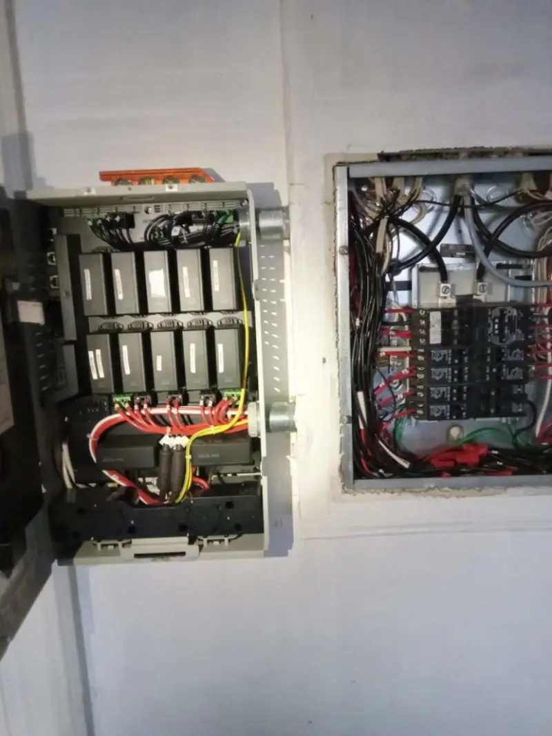 Electrical panel upgrade completed for Indoor Lighting Installation in Manchester